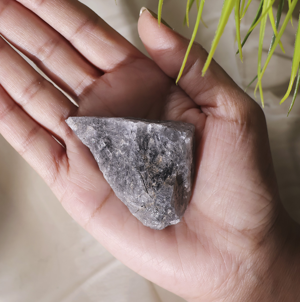 Black Rutile Raw-Shubhanjali Store (4) black rutile raw stone