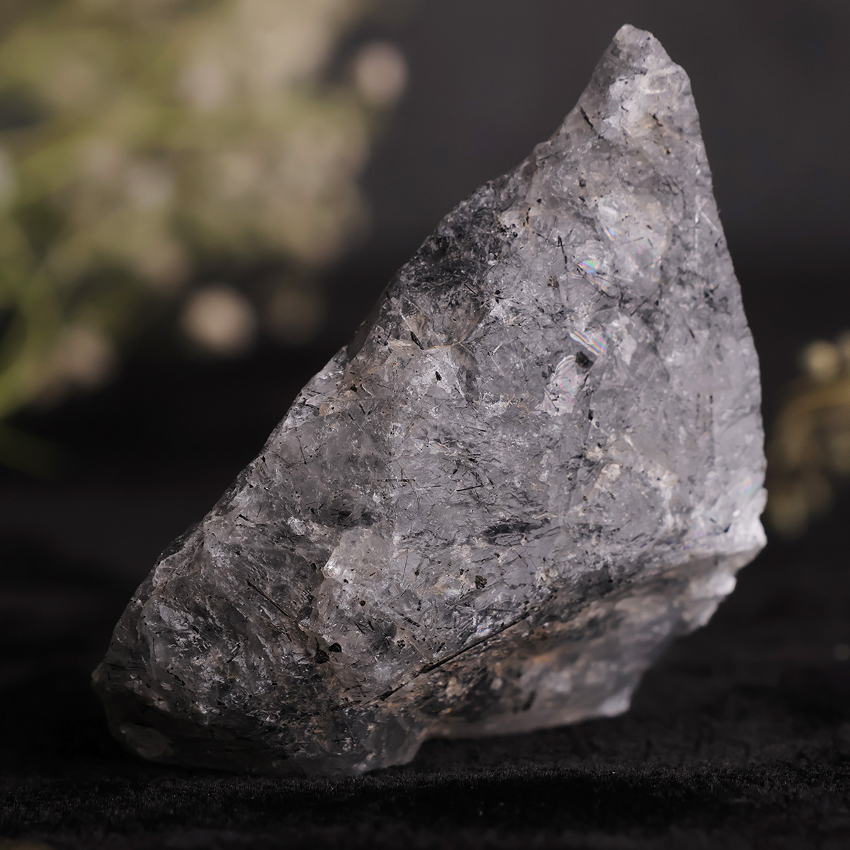 Black Rutile Raw-Shubhanjali Store (6) black rutile raw stone