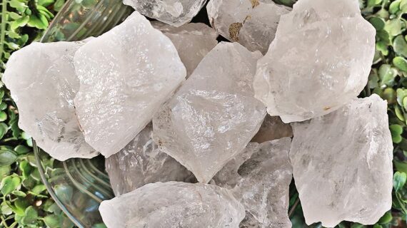 Clear Quartz Raw Stones