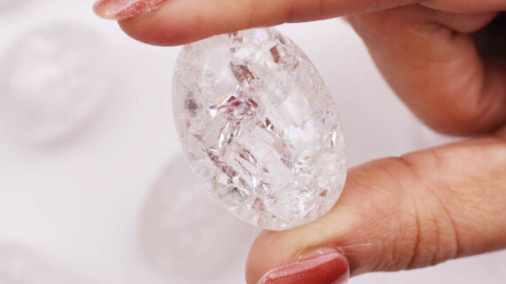 Crackle Quartz Tumble Stones