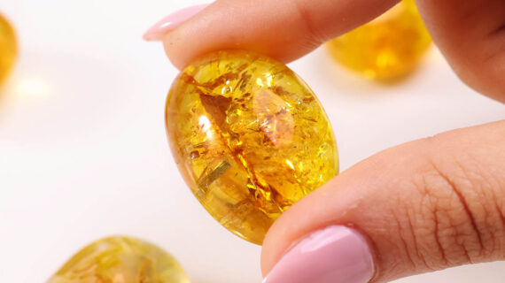 Premium Heated Citrine Tumble Stones
