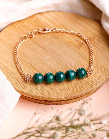 five beads chain bracelet