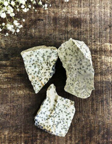 Natural Dalmatian Jasper Raw Stone