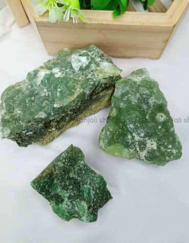 Natural Prehnite Raw Stones