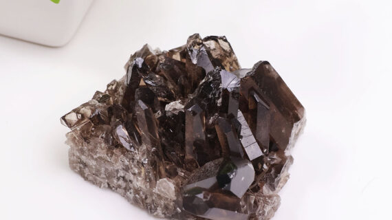 Smoky Quartz Raw Cluster Point