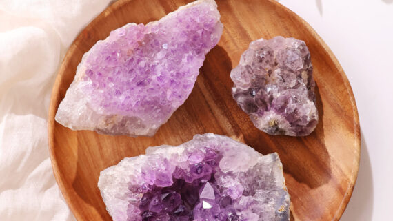 Indian Amethyst Raw Cluster