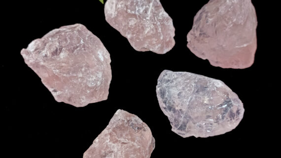 Extra Premium Rose Quartz Raw Stones