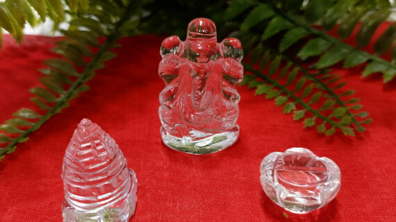 Ganesh Shree Yantra and Charan Paduka