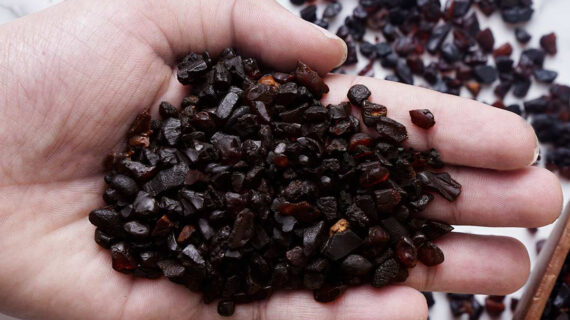 Amber Chips Stone