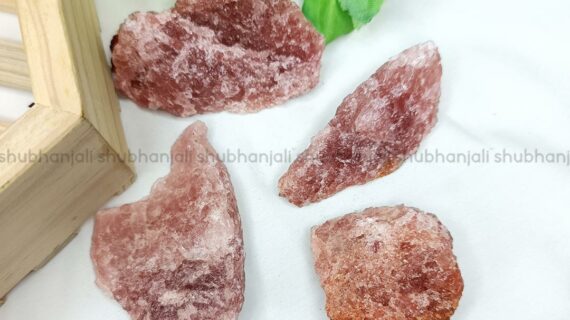 Strawberry Quartz Raw Stone