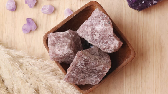 Strawberry Quartz Raw Stone