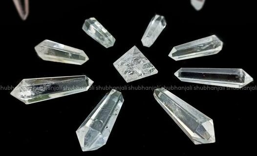 Clear Quartz Double Terminator Point