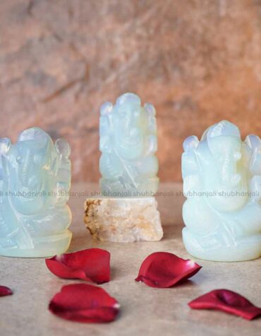 Opalite ganesha murti / Idol