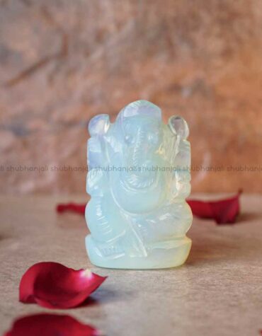 Opalite ganesha murti / Idol