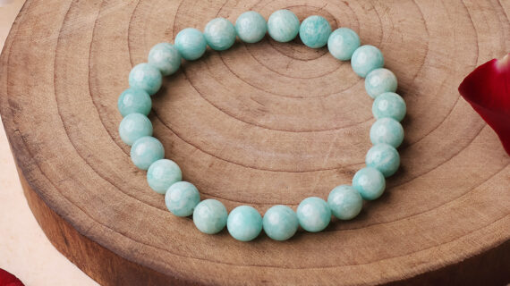 Amazonite 8mm Beads Bracelet