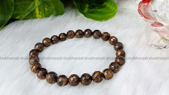 Bronzite Faceted Bracelet