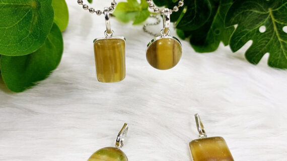 Multi Fluorite Pendant