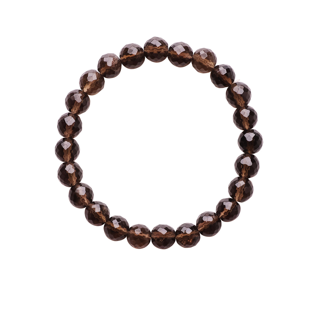 Smoky Quartz Faceted Bracelet (3)