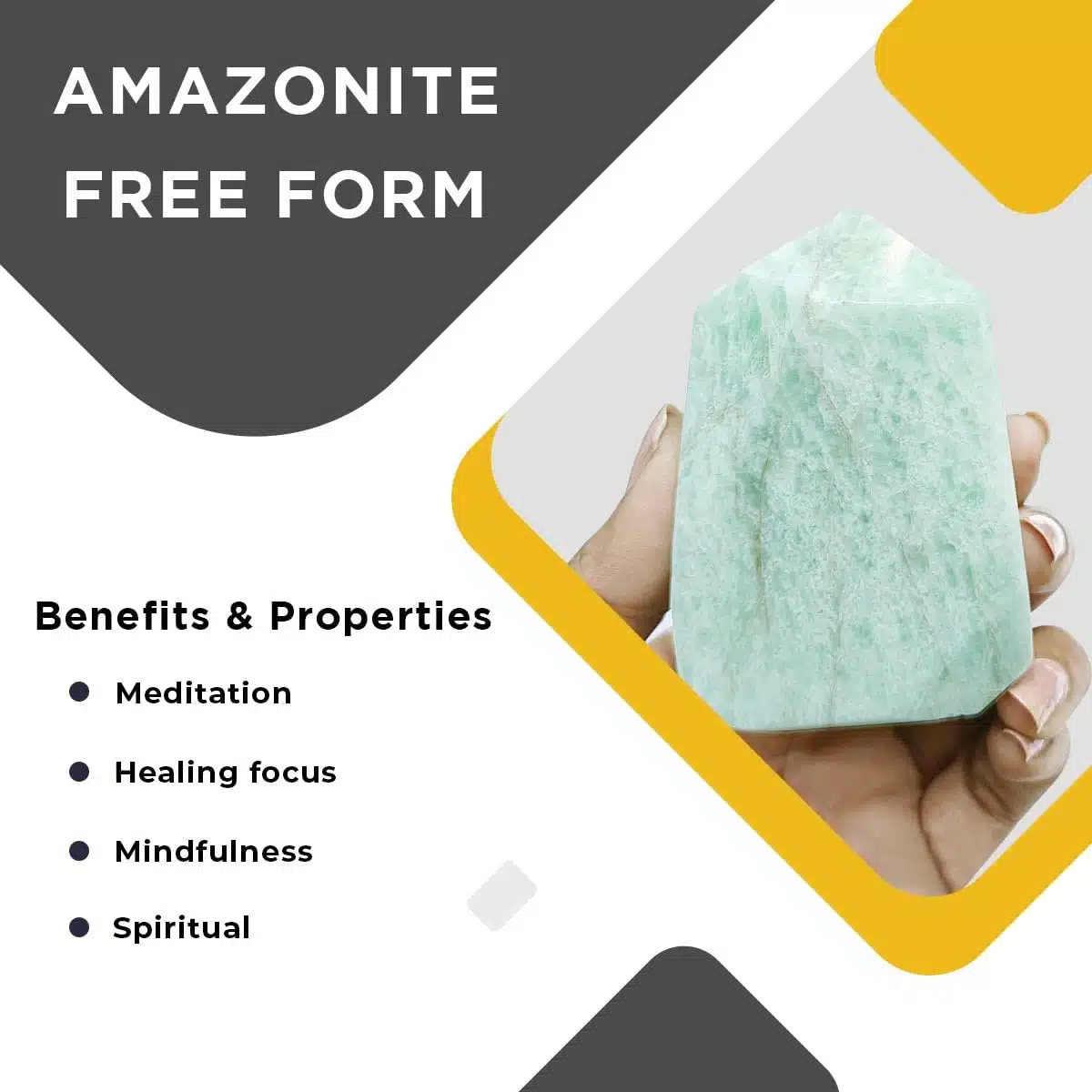 Amazonite Free Form Points-Shubhanjali (6) Shop Amazonite Crystal Free Form Points