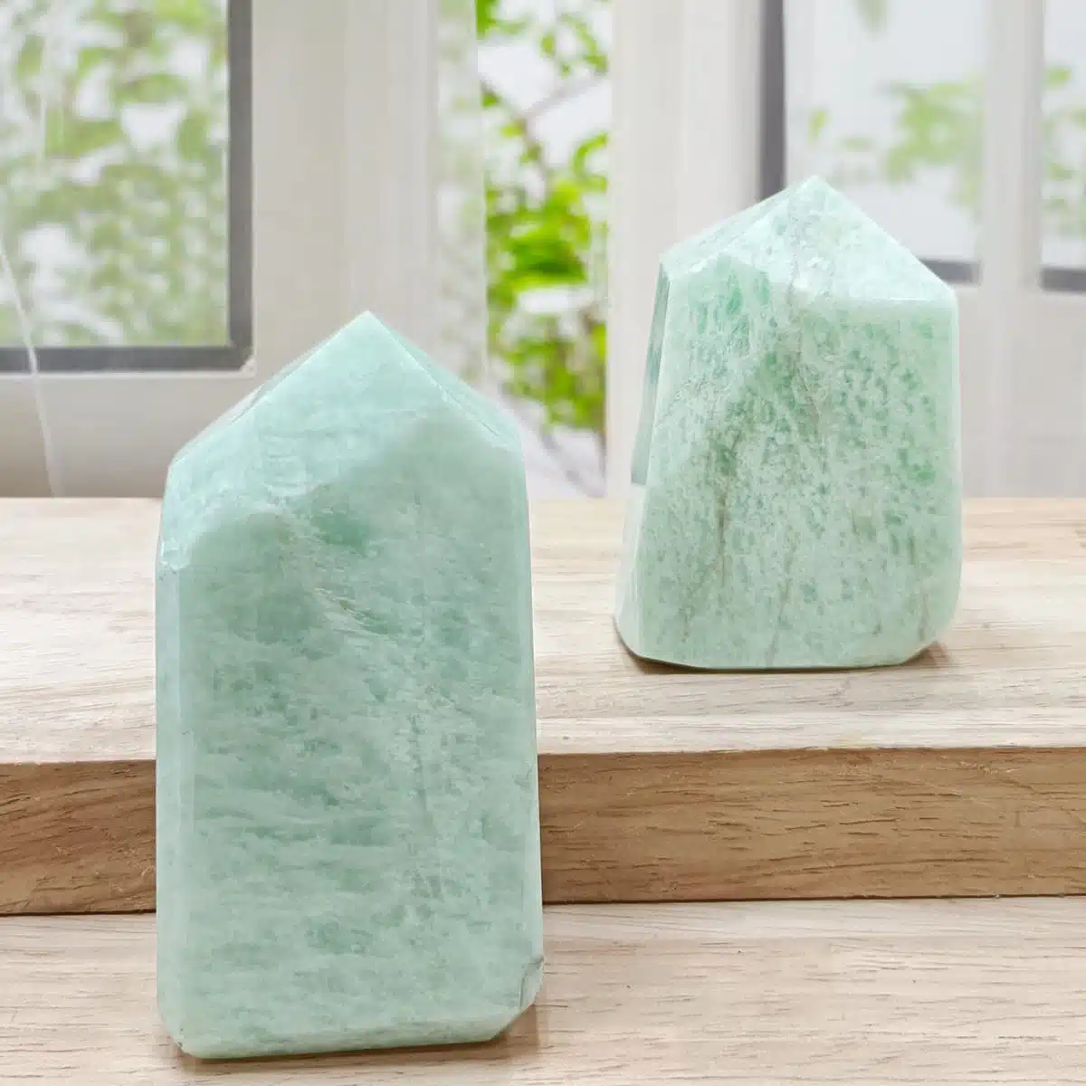 Amazonite Free Form Points-Shubhanjali (7) Shop Amazonite Crystal Free Form Points