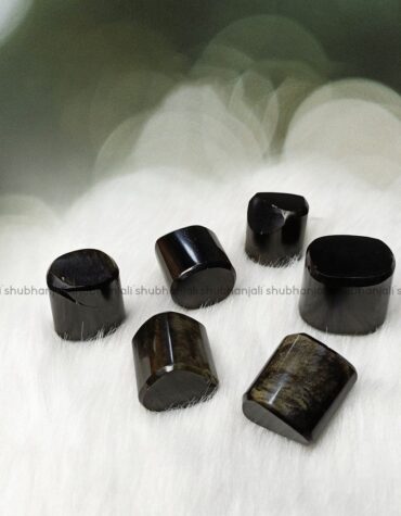 Golden-Sheen-Obsidian-Tumble-Stones-Shubhanjali