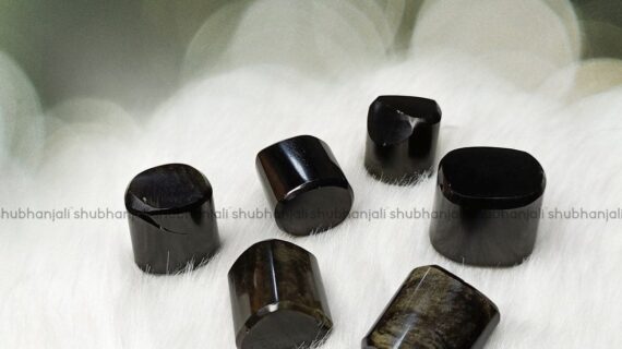 Golden Sheen Obsidian Tumble Stones