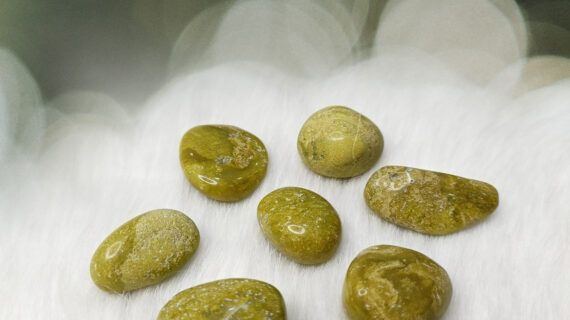Green Opal Tumble Stone