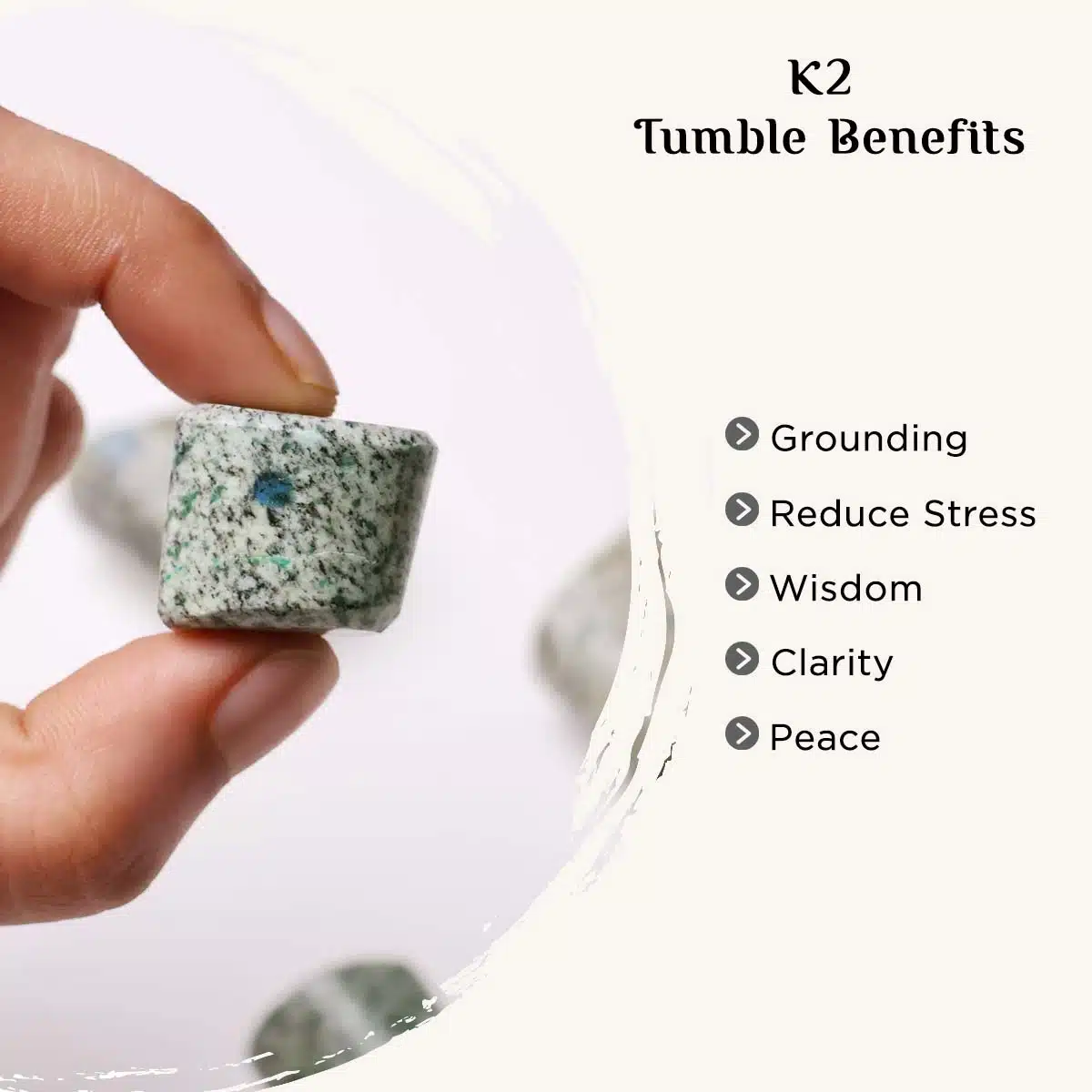 K2 Tumble Stones-Shubhanjali Shop K2 Crystal Tumble Stones