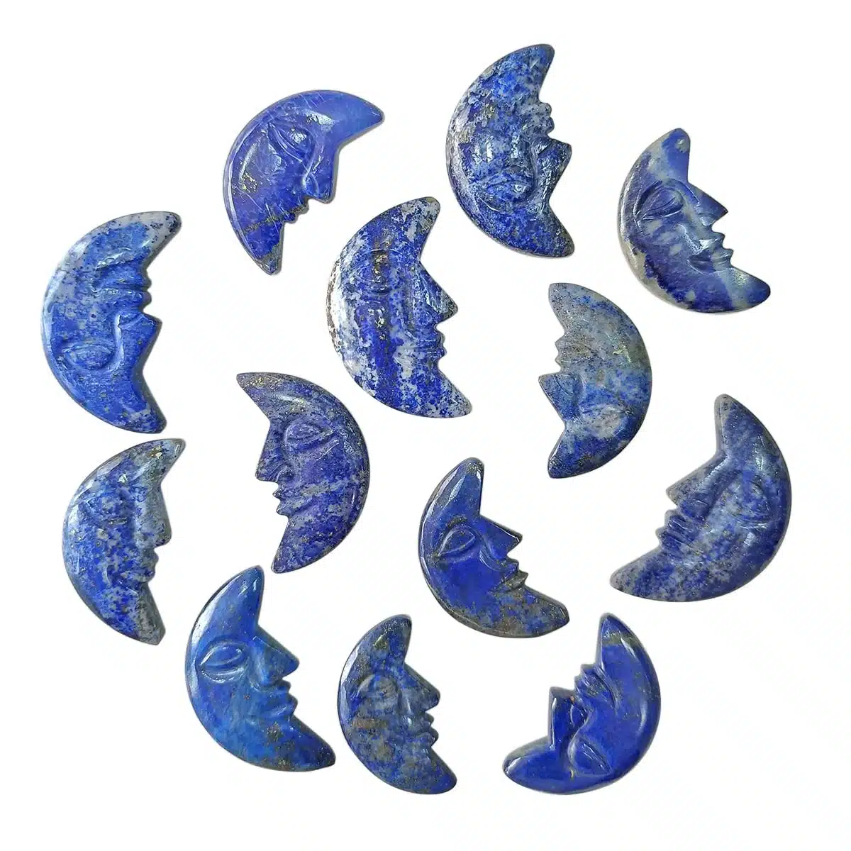 Lapis Half Moon Shape-Shubhanjali (5) Shop Crystal Lapis Half Moon Shape
