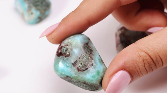 Larimar Tumble Stones