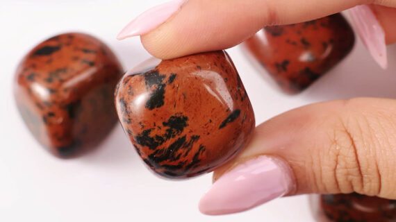 Mahogany Obsidian Tumble Stones