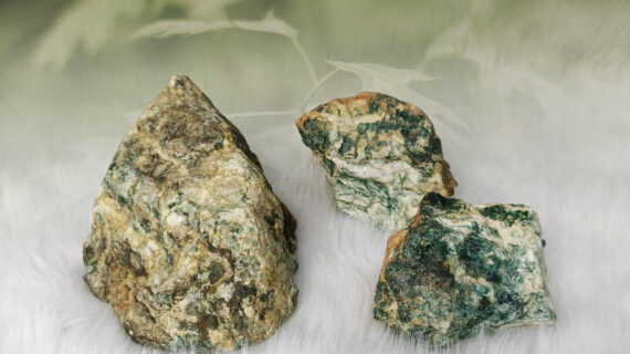 Mariposite Raw Stones