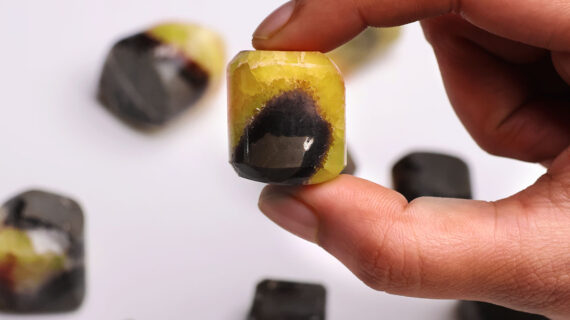 Yellow Septarian Tumble Stones