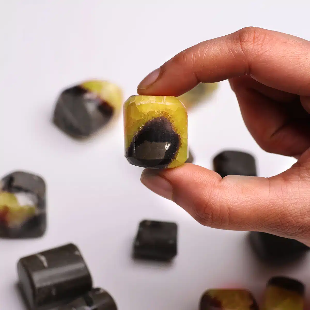 Septarian Tumble Stones-Shubhanjali (1) Shop Septarian Crystal Tumble Stones