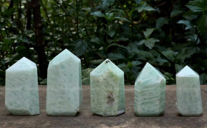 Amazonite Crystal Point