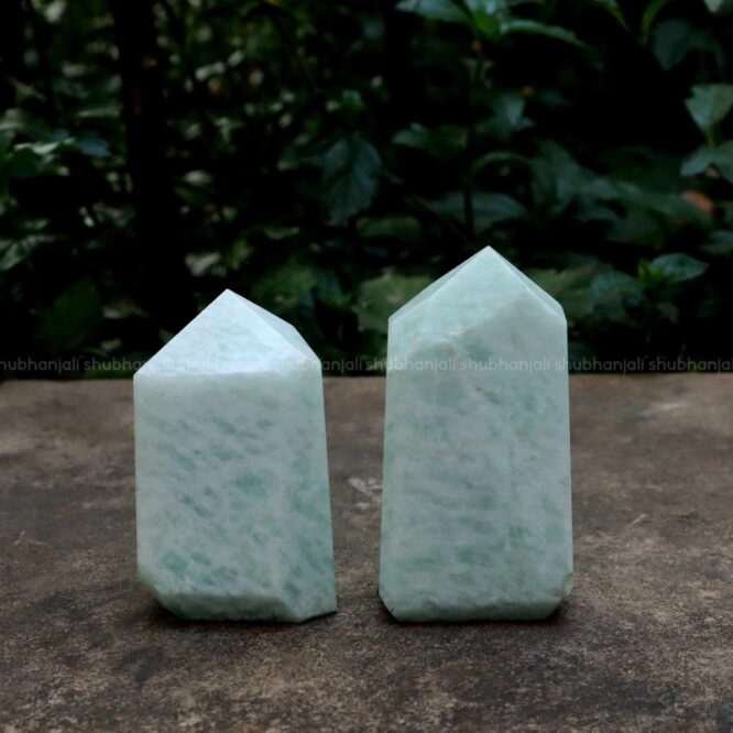Amazonite Crystal Point