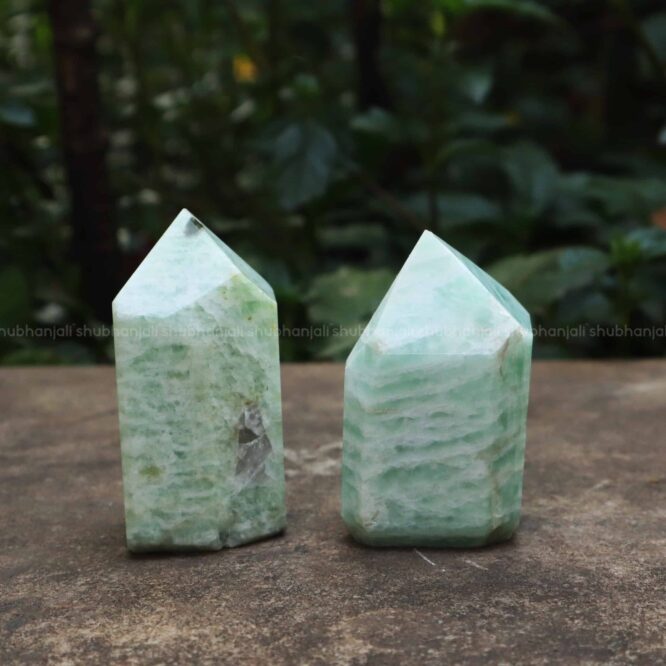 Amazonite Crystal Point