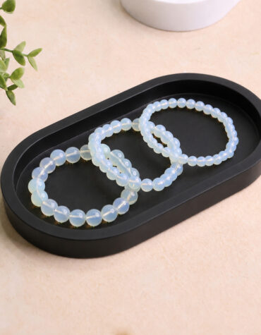 opalite bracelet (man made) 10 mm
