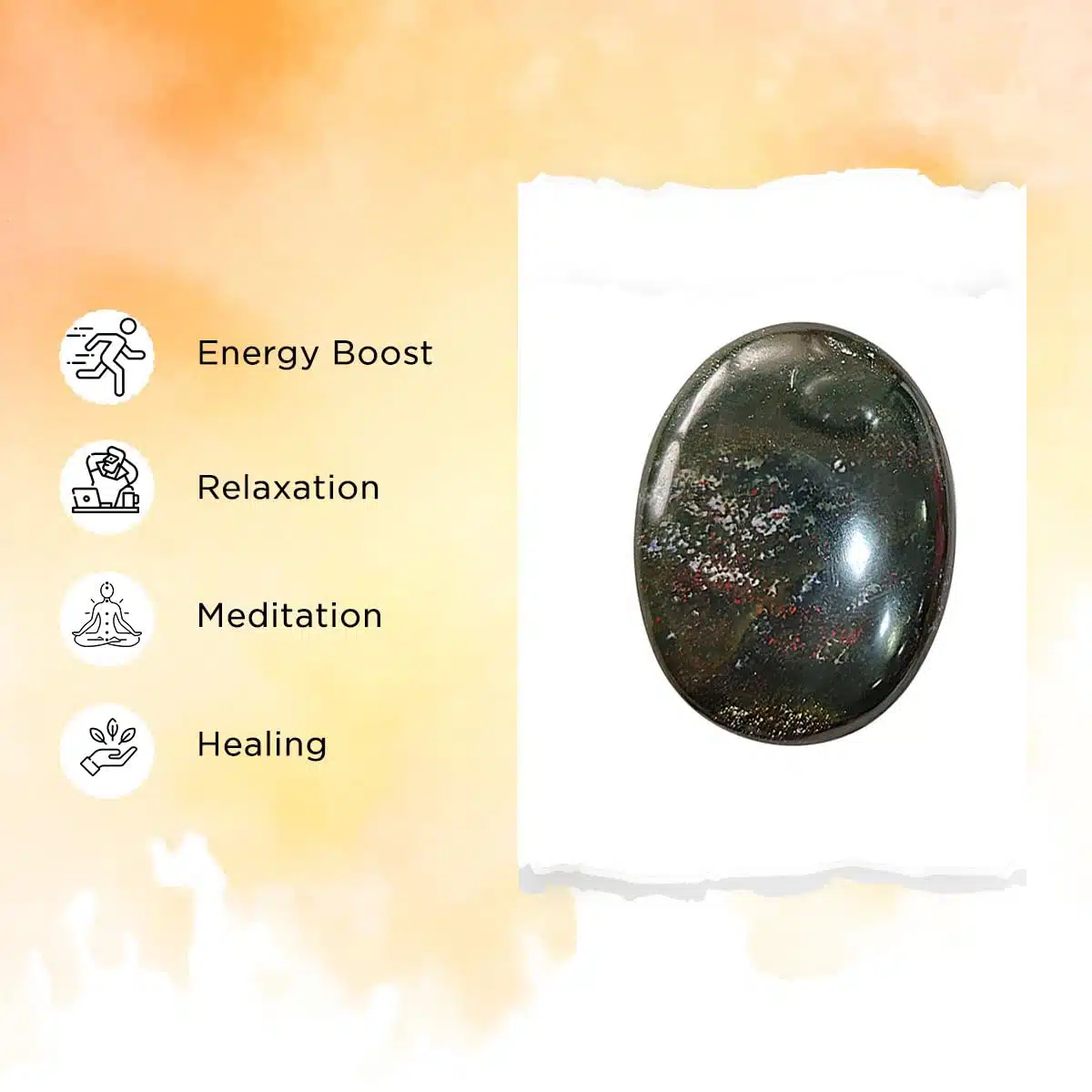 Blood Stone Crystal Palm Stone-Shubhanjali (5) Shop Natural Crystal Blood Stone Crystal Palm Stone