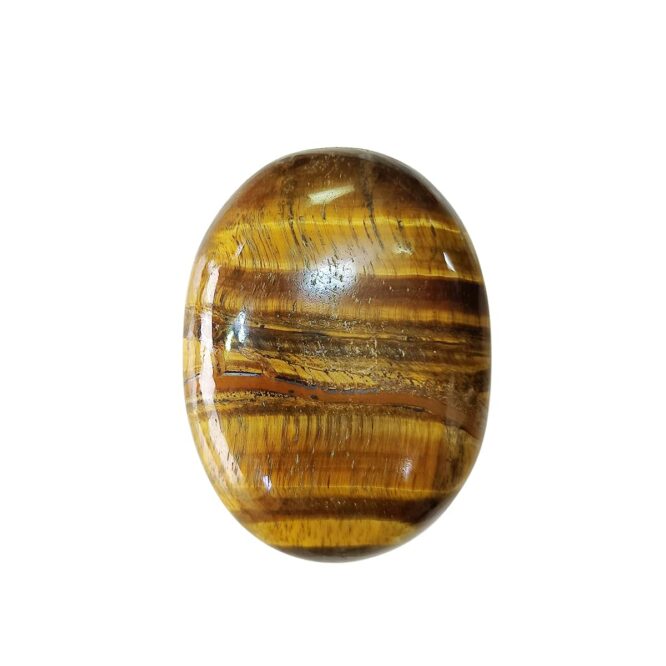 Shop Crystal Tigers Eye Palm Stone