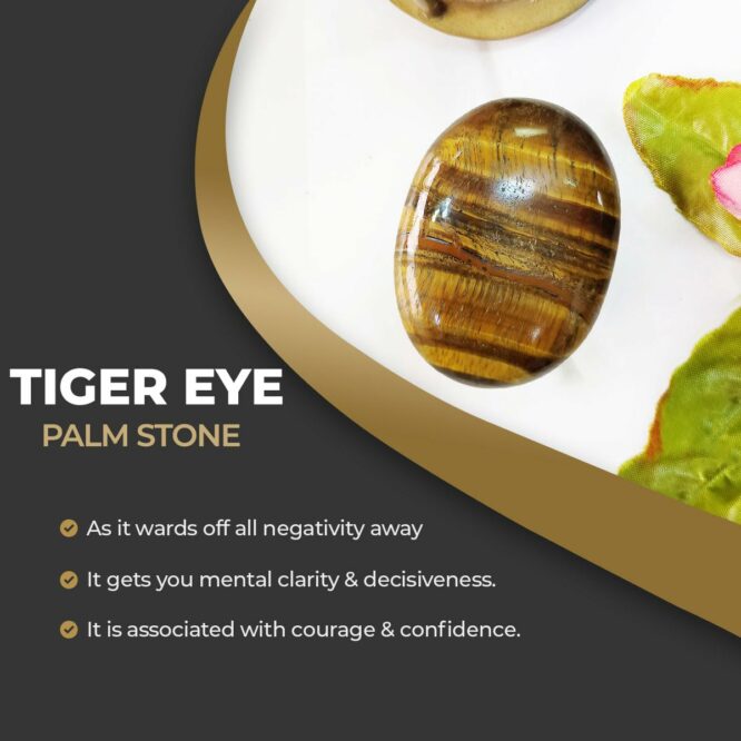 Shop Crystal Tigers Eye Palm Stone