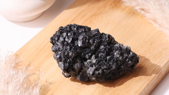 Black Tourmaline Cluster