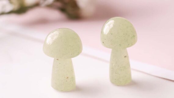 Green Aventurine Mushroom