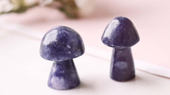 Lepidolite Mushroom