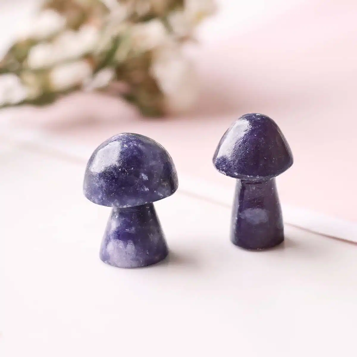 lepidolite-mushroom (1) lepidolite-mushroom