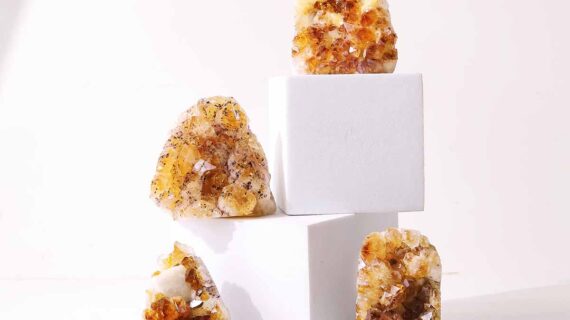 Citrine Standing Cluster
