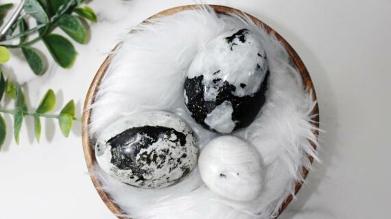 Rainbow Moonstone Egg