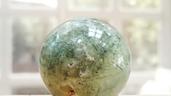 Prehnite Polished Sphere