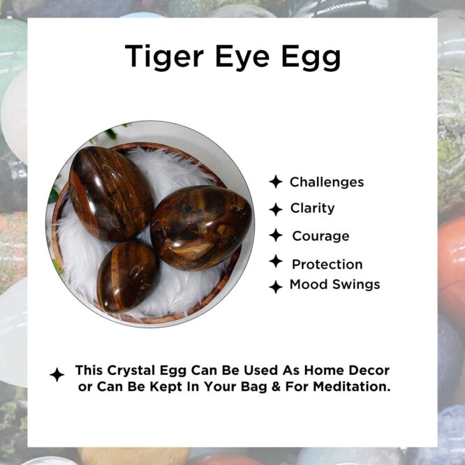 Shop Natural Tiger Eye Crystal Egg