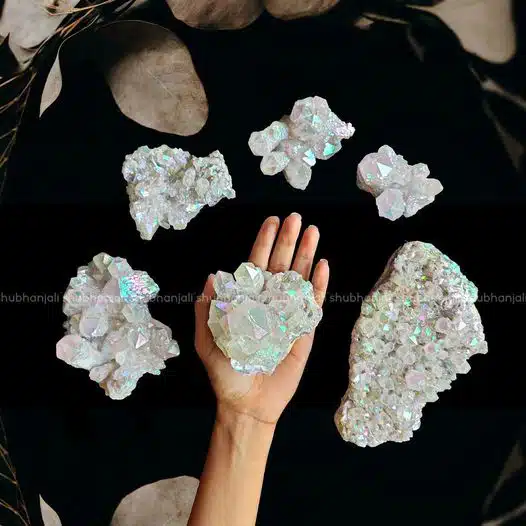angel aura quartz